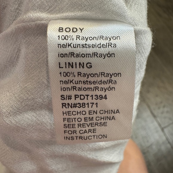 Lucca Off Shoulder Top Gingham Ruffle Flounce‎ Short Sleeve Blouse Medium - Picture 5 of 6